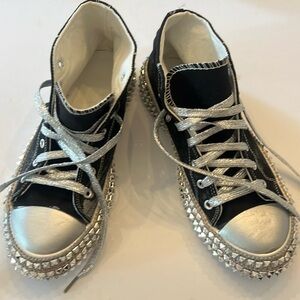 Studded converse-like sneaker